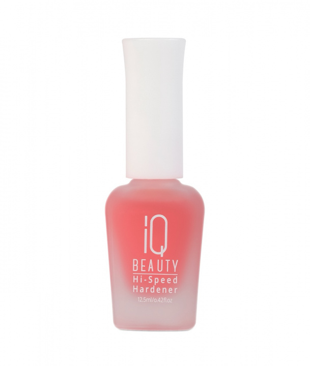 Глянцевый укрепитель ногтей Hi-Speed Hardener IQ Beauty, 12,5мл